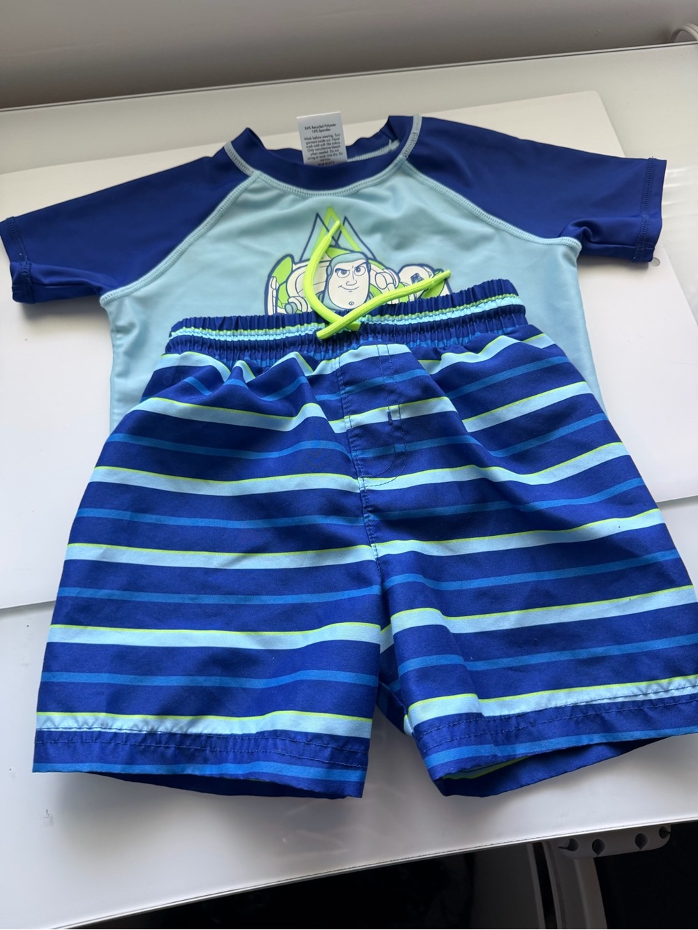 Buzz Lightyear Toddler Swim Set with goggles
